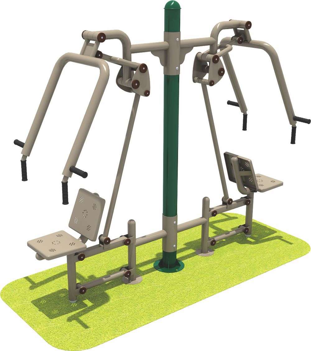 银河优越会(GEG)运动健身器材 双人坐推器