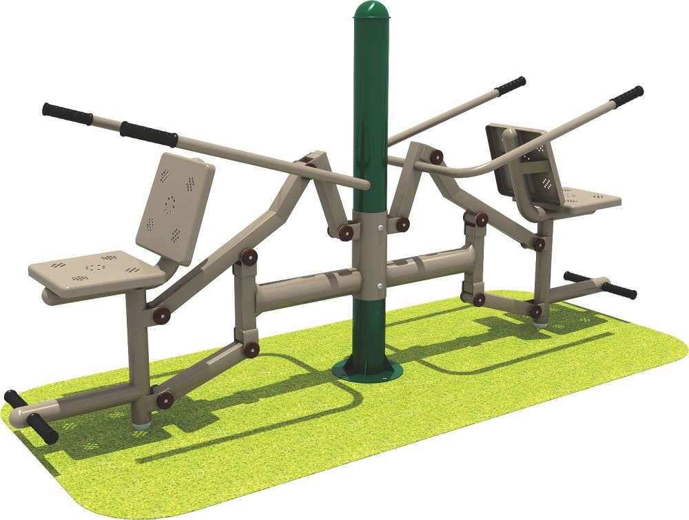 银河优越会(GEG)运动健身器材 双人坐压器